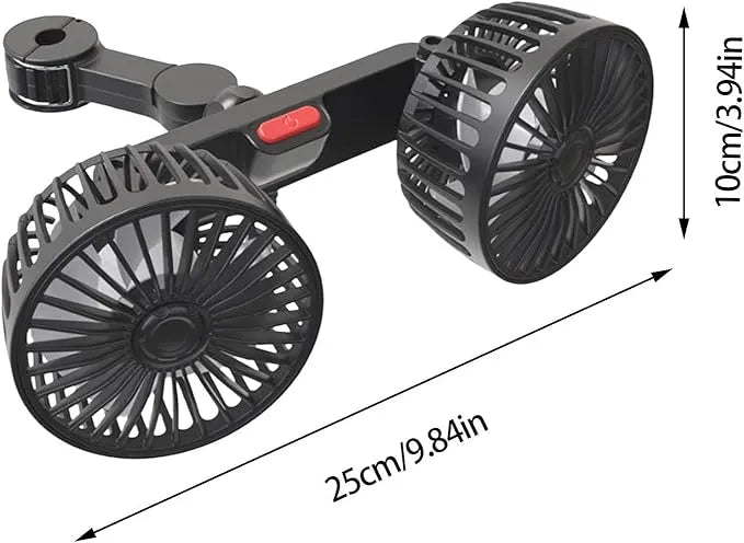 Stay Cool with the USB-Powered Car Cooling Fan 🌬️🚗