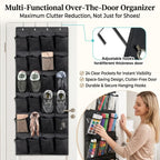 👟 2-Pack Over-the-Door Shoe Organizer