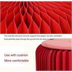🪑 Foldable Honeycomb Paper Stool – Portable Multi-Functional Round Seat
