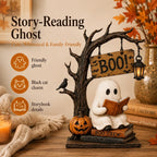 3-Piece Wooden Halloween Tabletop Figurine Set