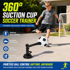 ⚽ 360° Suction Cup Soccer Trainer