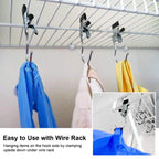 🔥Hot Sale-Heavy Duty Hanging Hooks Clips