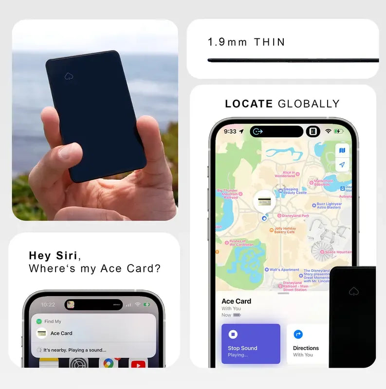 Ultra-Thin Smart Bluetooth Tracking Card