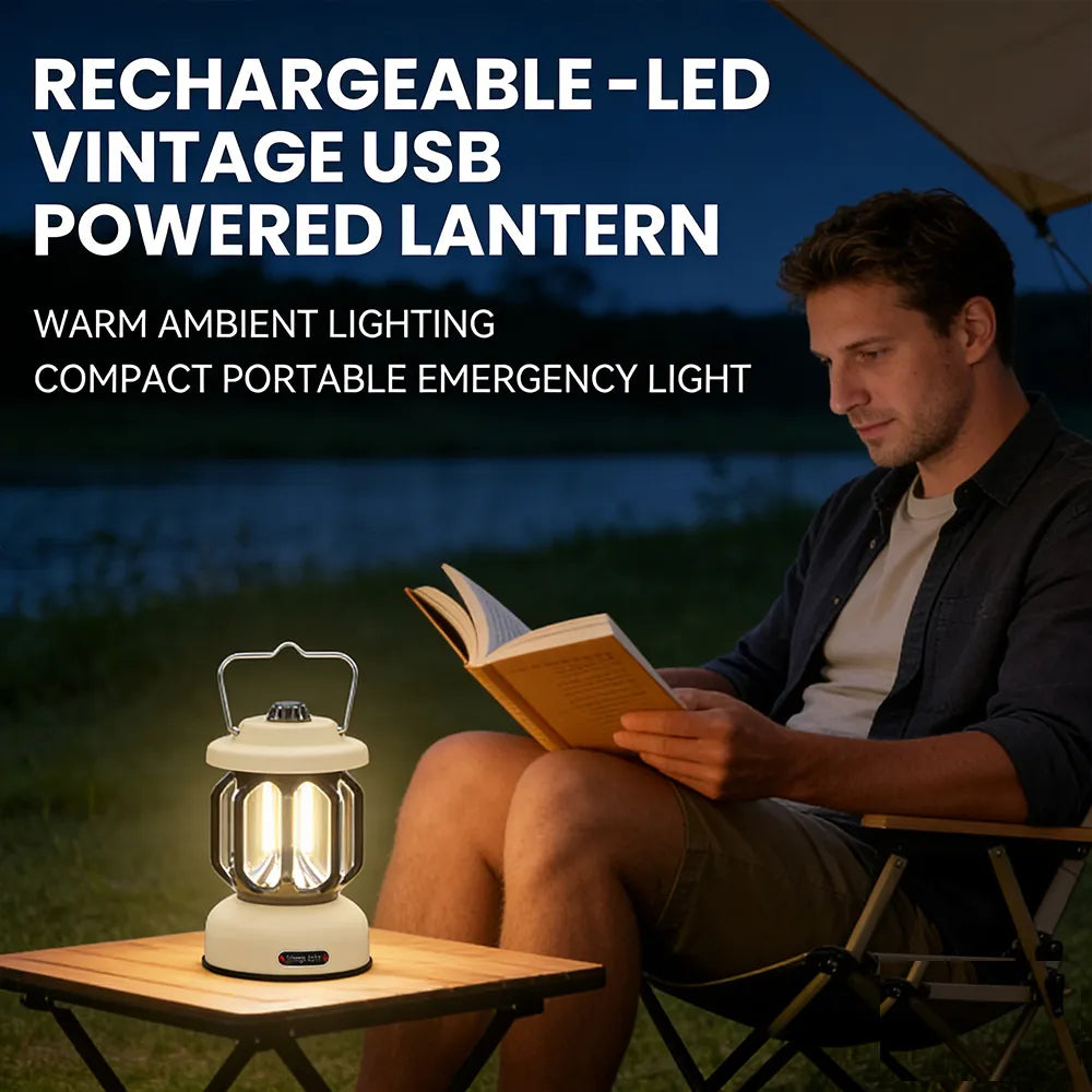 🏕️ Rechargeable Camping Lantern