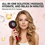💆‍♀️ 3-in-1 Electric Scalp Massage Comb