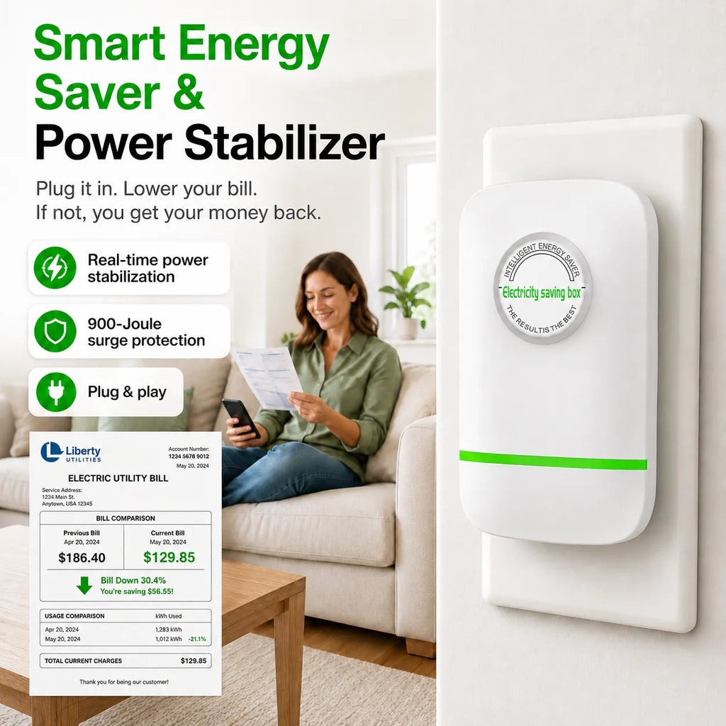 ⚡ Smart Energy Saver & Power Stabilizer
