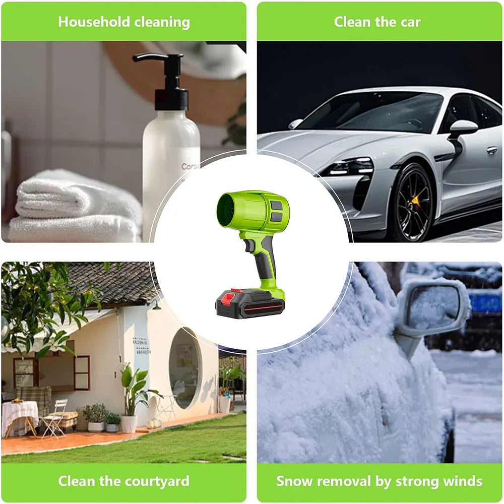 🍃 Adjustable Cordless Handheld Blower