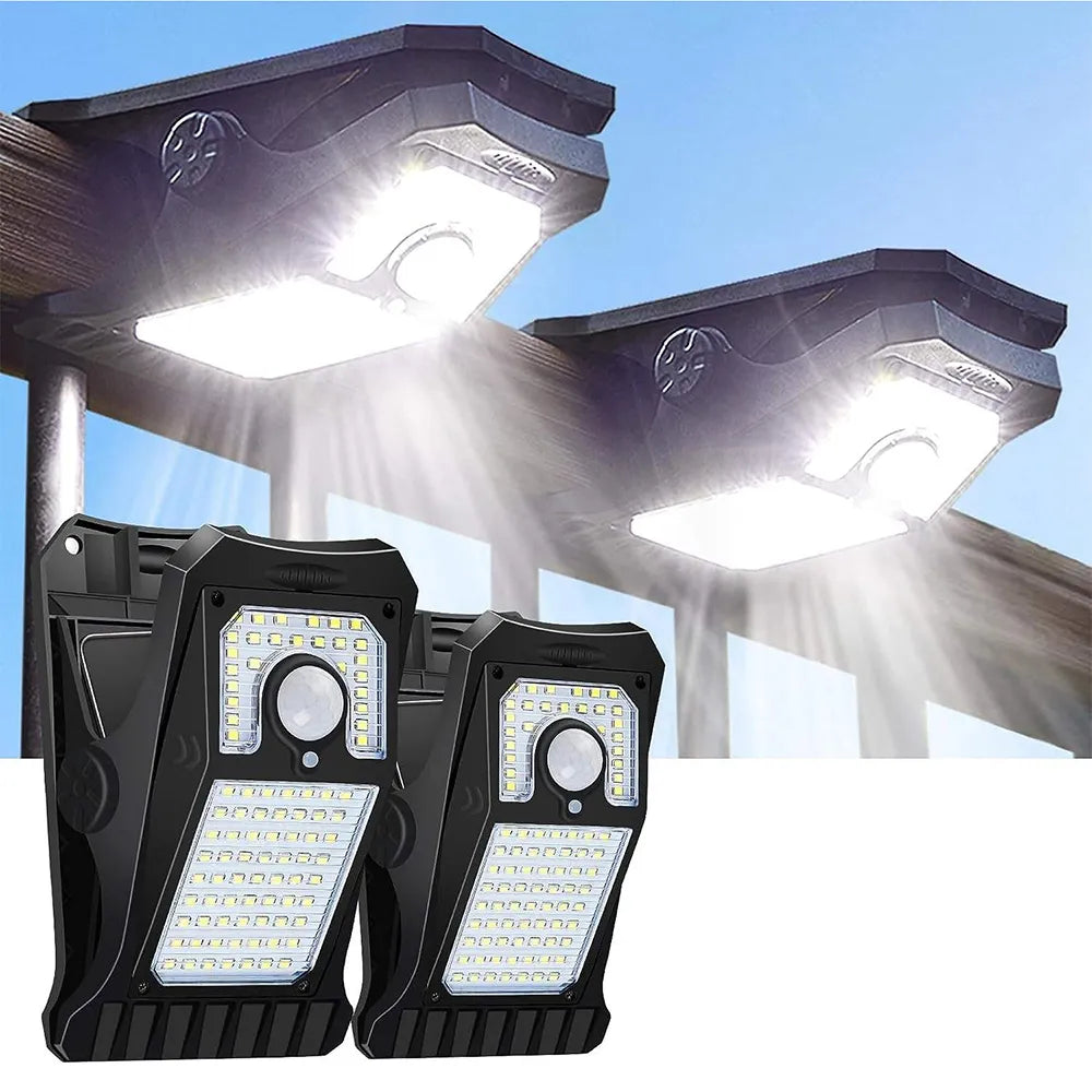 💡 Solar Motion Sensor Clip Light – Smart Outdoor Security Lighting