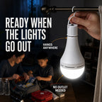 15W Rechargeable Emergency Light Bulb with Switch Hook