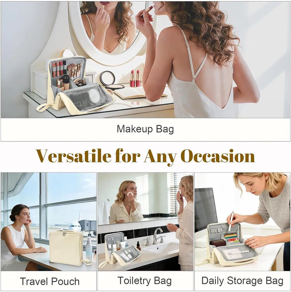 💄 Spacious Upright Cosmetic Bag