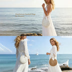 🐚 Handmade Crochet Seashell Tote Bag – Bohemian Summer Shoulder Bag
