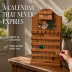 Handcrafted Wooden Perpetual Calendar