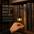Library Lantern Bookshelf Light - 3 Whimsical Designs