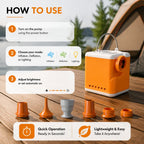 💫Portable Air Pump for Inflatables