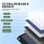 ☀️ Foldable 10W Solar Charger Panel with USB Output