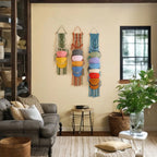 Macrame Hat Rack – Boho Wall Organizer🧢✨