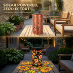 Solar Lanterns with Projection – Sunflower & Butterfly Ground Art Lights🌼✨