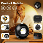 LED Rechargeable Indoor Wall Sconce - Sunset Night Light