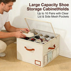 👟Large capacity shoe cabinet storage box