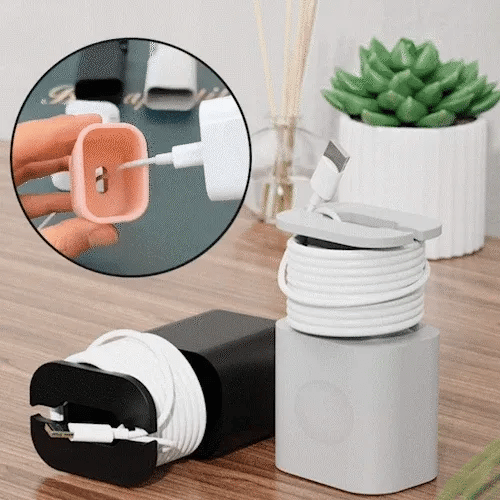 (🎄Christmas Big Sale -50% OFF)2 In 1 Silicone Charger Protector