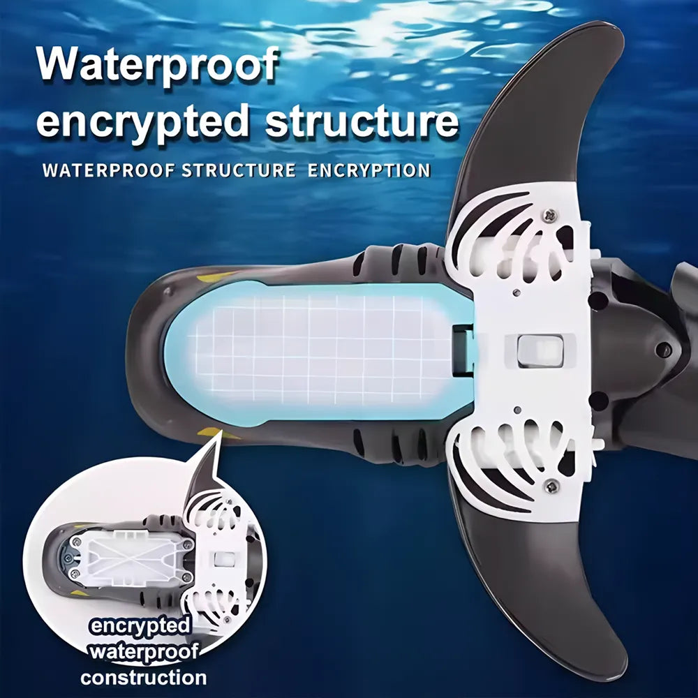🦈💦2.4G Remote Control Shark Toy – Realistic Swimming RC Shark for Kids