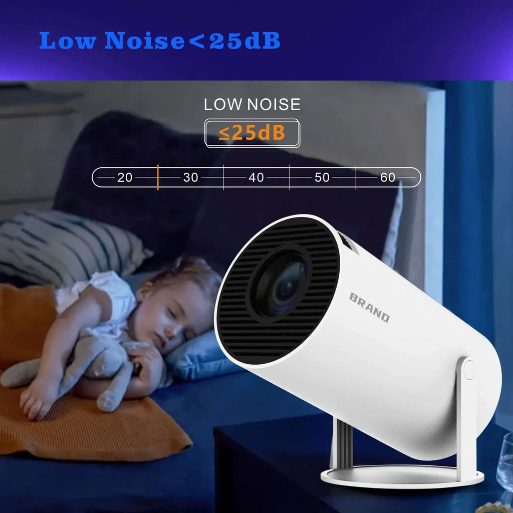 Smart Mini Projector – Bring the Theater to Your Home and Outdoors 🎬