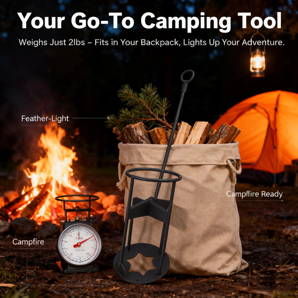 Manual Log Splitter - Safe & Effortless Firewood Splitting