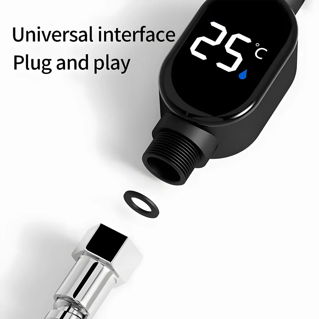 Stay in Control of Your Shower Temperature - Smart Digital Shower Thermometer