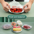 Quick-Cover Elastic Food Covers