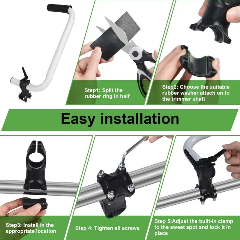 Ergonomic Weed Eater Handle Extension Weed Wacker Trimmer Grip