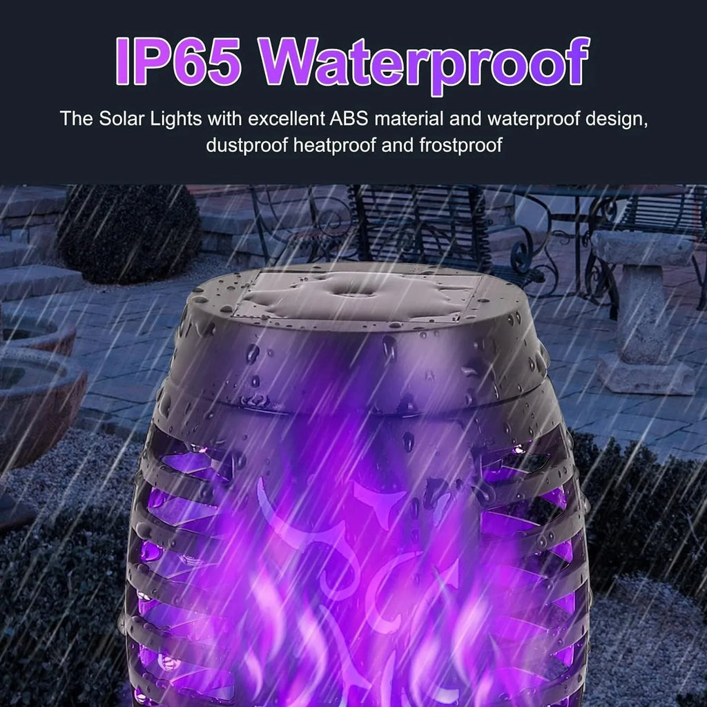 Solar Flickering Flame Torch Lights