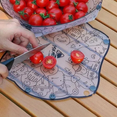 3-Piece Portable Camping Tableware Set – Foldable Plate, Bowl, and Cup for Outdoor Picnics and Camping