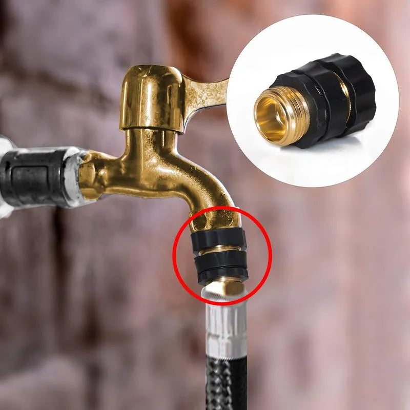 Effortless Watering with the Quick Connect Garden Hose Kit