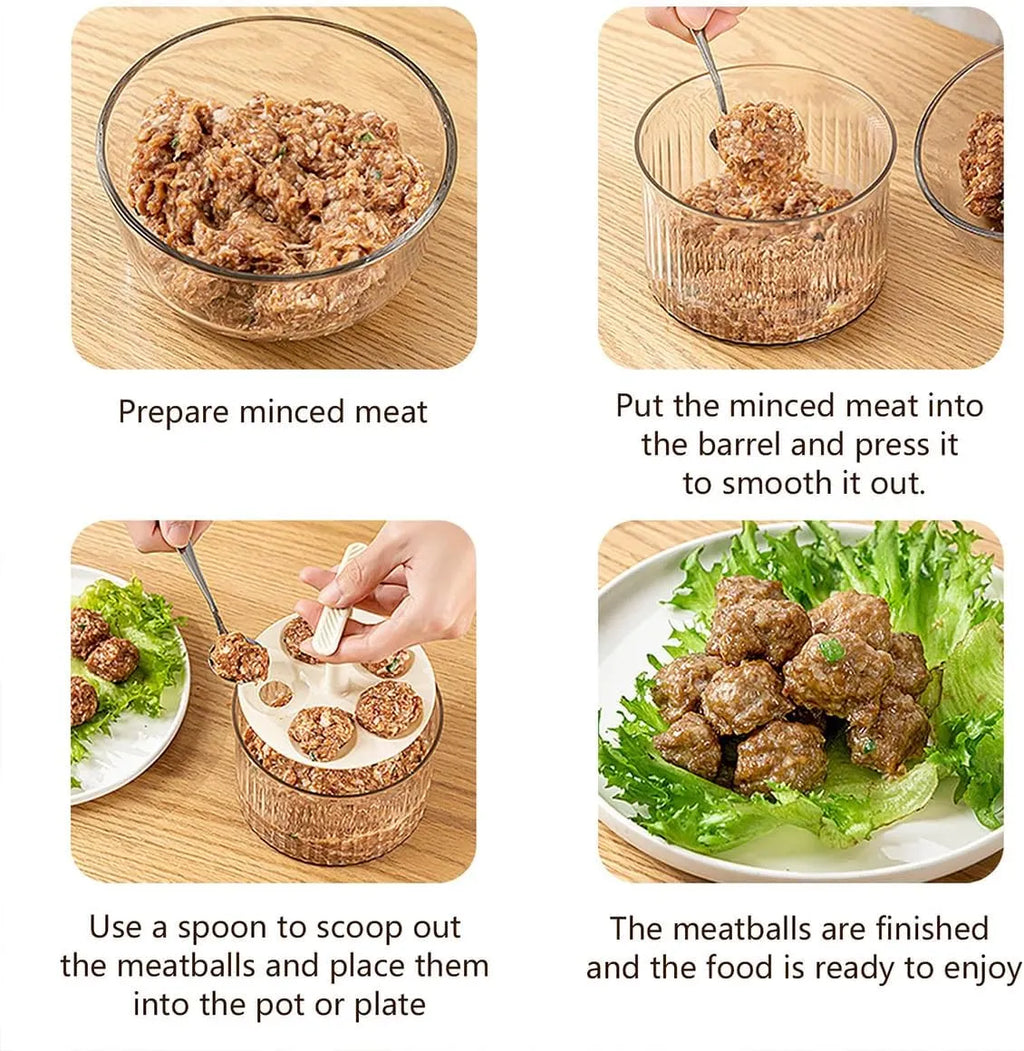 Multifunctional Kitchen Meatball Press