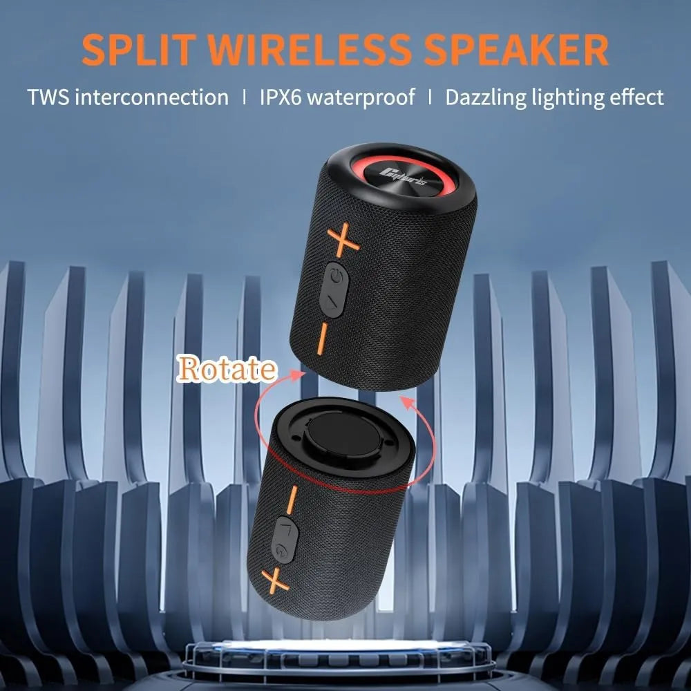 Dual Harmony: Portable Split Bluetooth Speaker