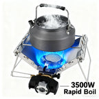 🔥 Camping Stove Outdoor Portable Windproof High-Power Cassette Gas Stove