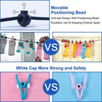 🔥Portable Clothesline for Camping/Backyard/RV