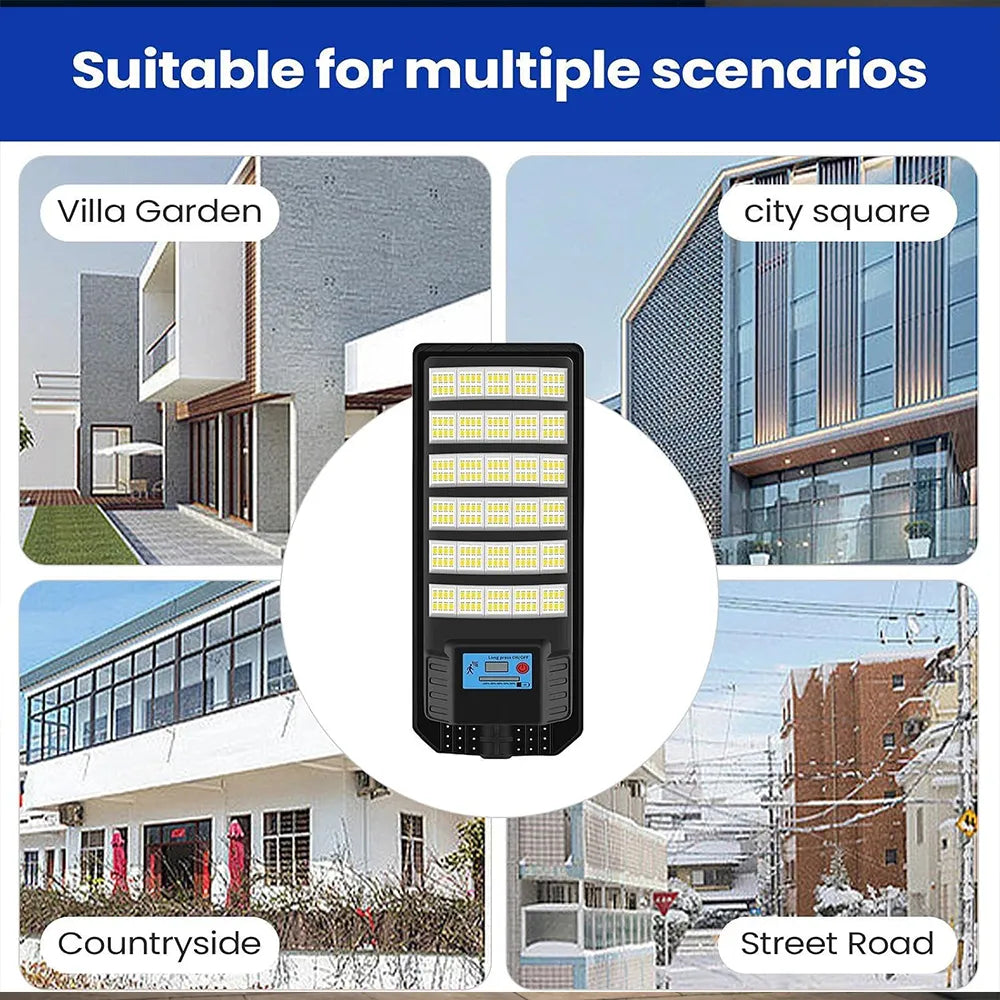 🌞 Solar Motion Sensor Outdoor Street Light