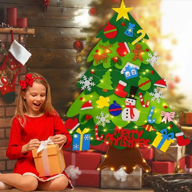 🎁DIY Filz-Weihnachtsbaum-Set