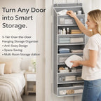 🧺 5-Tier Over-the-Door Hanging Storage Organizer
