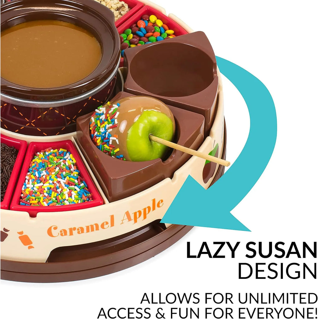 Dip & Decorate Chocolate and Caramel Apple Party Maker