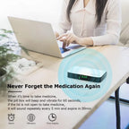 💊 Smart Electronic Pill Organizer with Alarm & LED Display