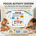 FocusQuest 100+ Screen-Free Learning Activities