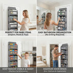 🚪 Door-mounted hanging storage organizer bags