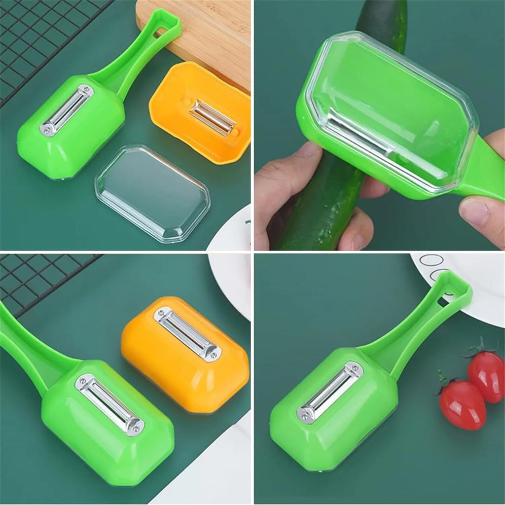 Vegetable Peelers with Catcher (2 pcs)