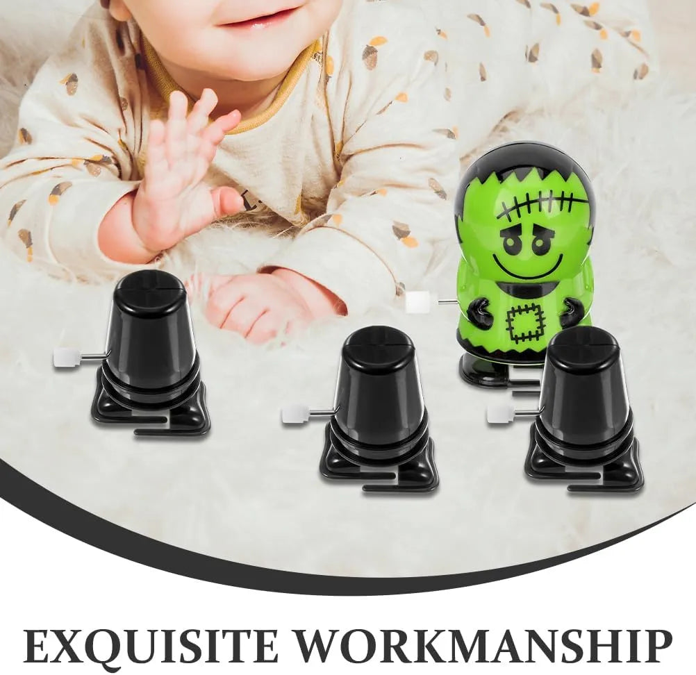 Clockwork Walking Movement Toy Rewinding Part Walking Feet Crafts Base