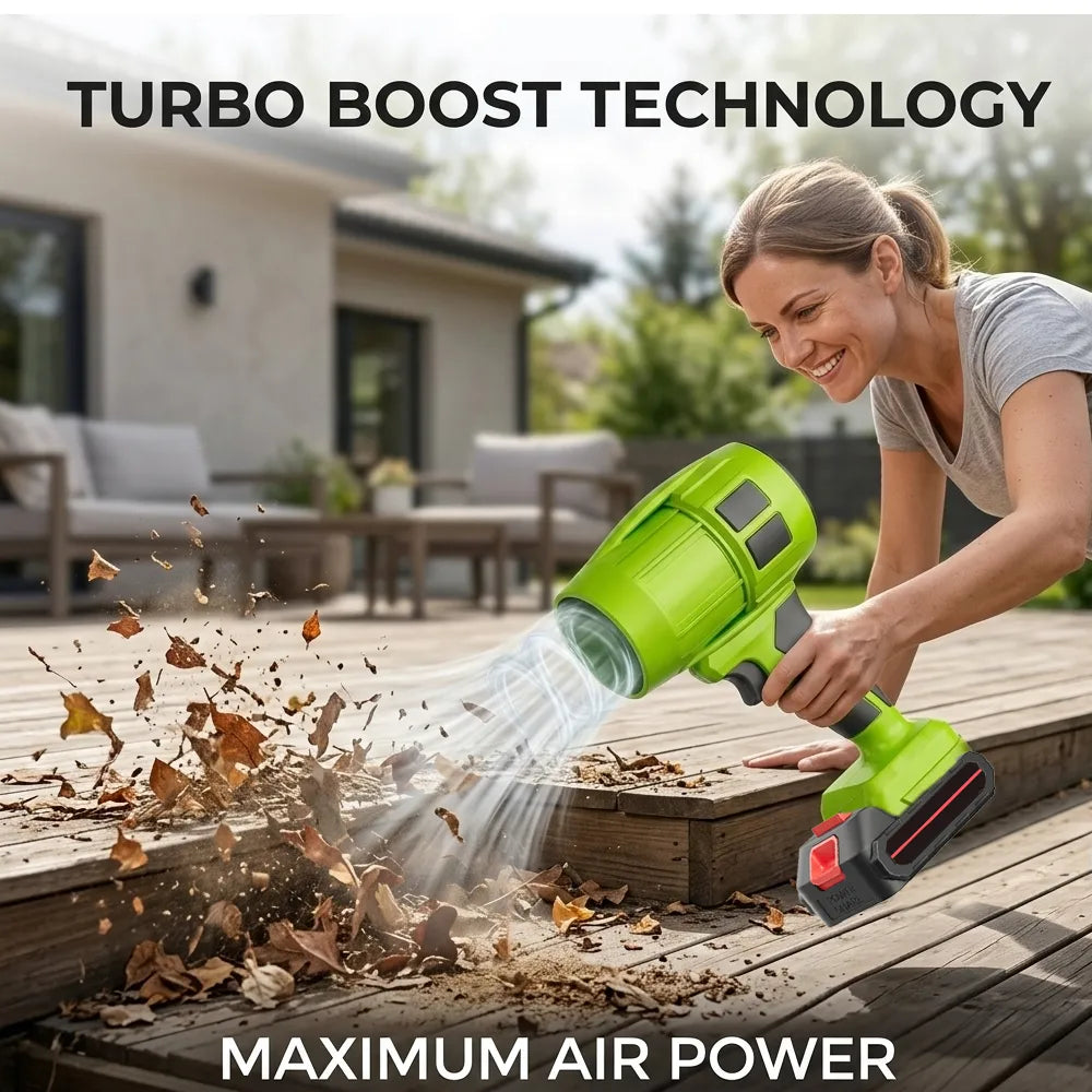 🍃 Adjustable Cordless Handheld Blower
