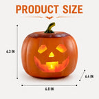 Animated Talking Pumpkin Projection Show