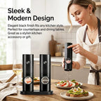 ⚡Electric Salt & Pepper Grinder Set – 2 Pack Automatic Spice Mills  🎈