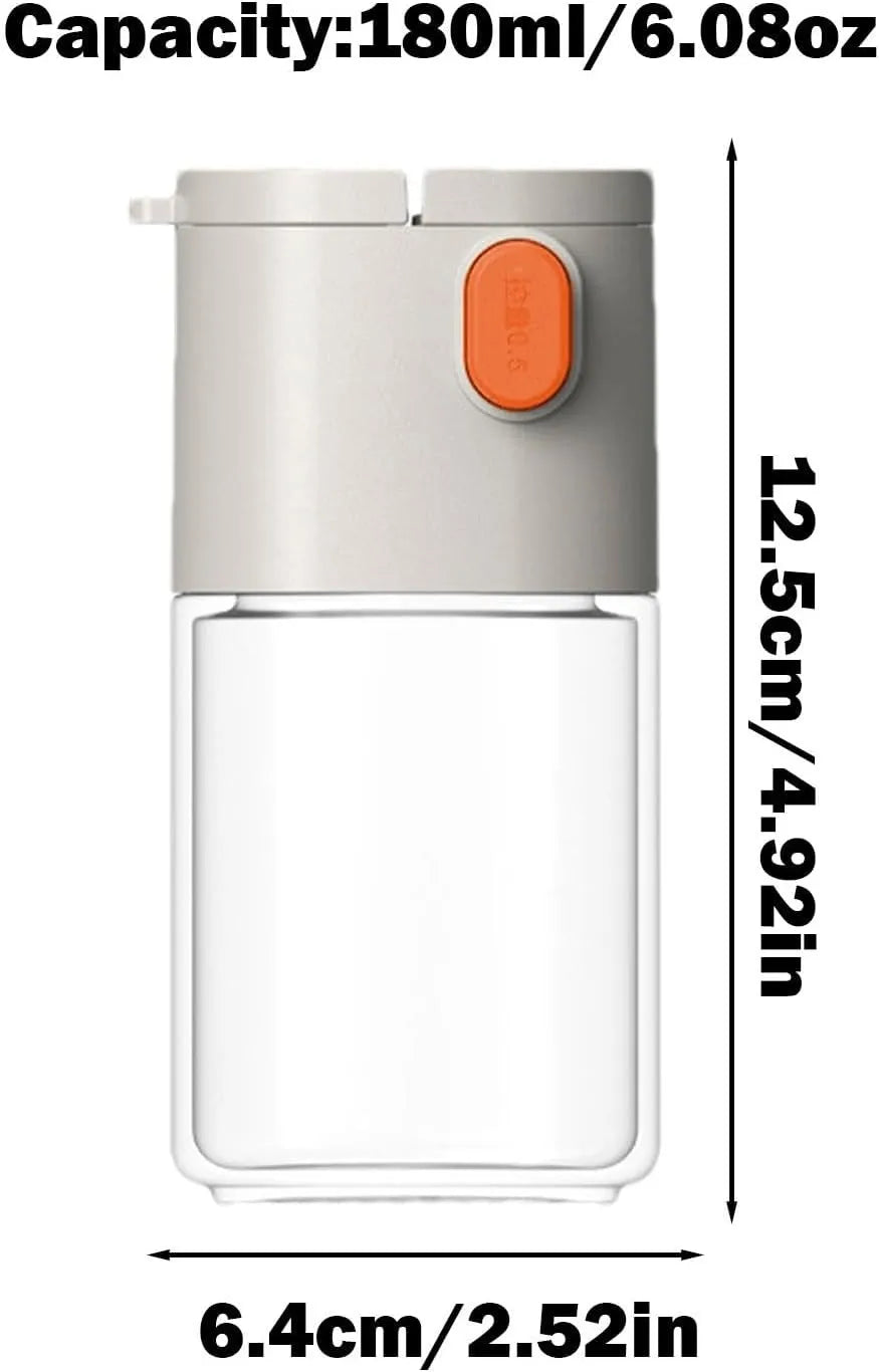 2PCS Smart Salt & Spice Dispenser – Precision Seasoning with One-Touch Control
